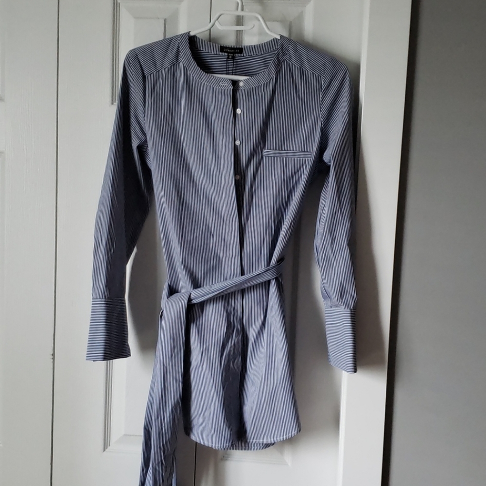 Dynamite Striped Tunic Top BNWT